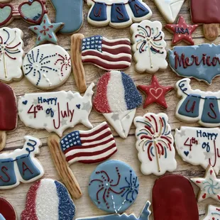 Loved making these 4th if July cookies!