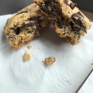 The chocolate chunk cookie - with a hint of sea salt