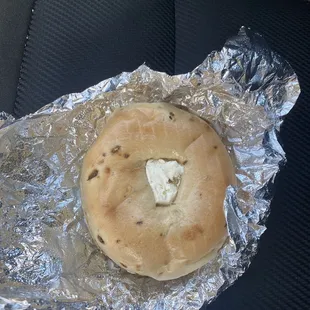 Jalapeño Bagel with Jalapeño cream cheese