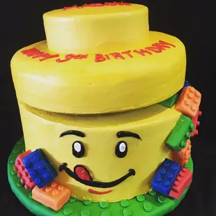 LEGO cake!!