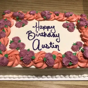 Birthday cake