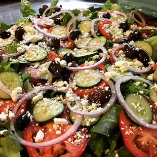 Greek salad.