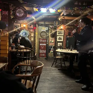 Comedy night at the swinging door