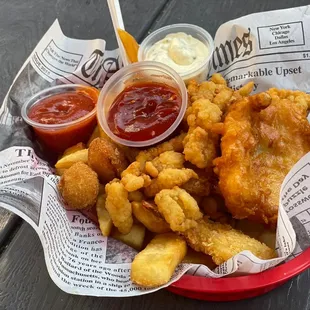 Fried Seafood Combo