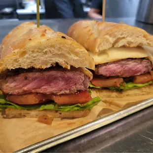 Ribeye steak sandwich