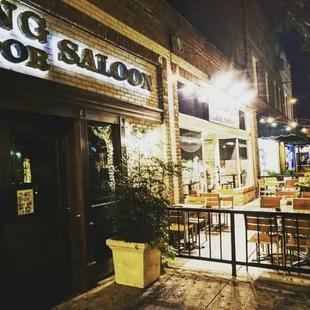 Next door is our restaurant American Grub. We serve amazing food at both locations.