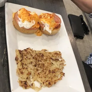 Short Rib Eggs Benedict