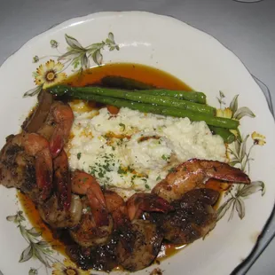 The Spicy Shrimp entree