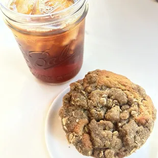 Iced Coffee, Coffee Cake
