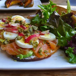 Cured Salmon Toast
