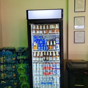 Refrigerator at the bar
