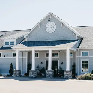 the front of the winery