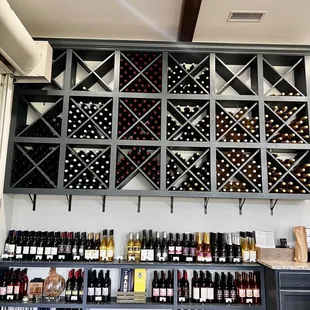the wine selection