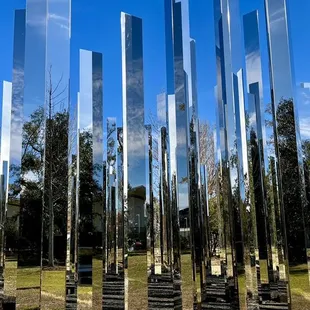 What a great optical illusion. Take a walk through it. Marge.