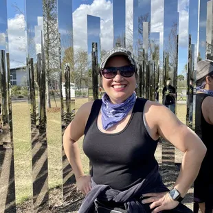 Neat mirrored labyrinth!