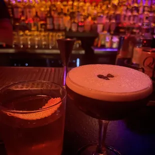 Espresso martini  old fashioned