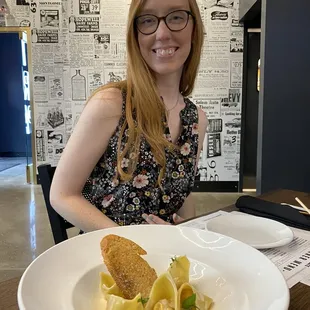 Goat Cheese Ravioli