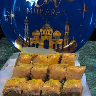 Pistachio baklava