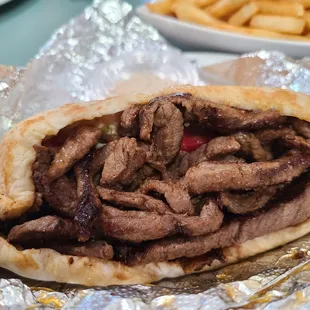 Beef Schwarma Sandwich