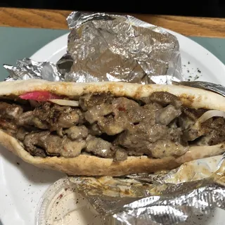 Beef Shawarma Sandwich