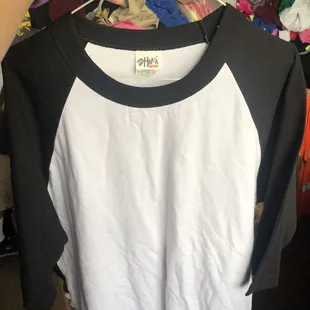 Baseball style 3/4 sleeve tee's *1/21/2021