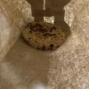 Chocolate chip cookie to go of course!