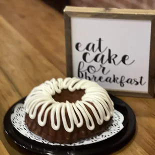 Pumpkin cream cheese bundt cake