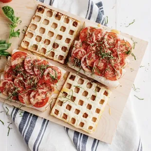 Protein Waffle Sandwich