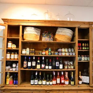 Visit The Market at The Table located inside the restaurant.