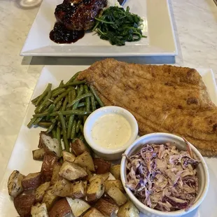 Fried Founder Dinner PorkChop Dinner