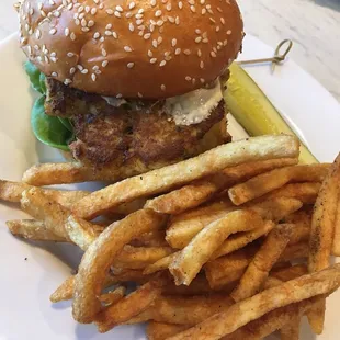 Crab Cake Sandwich