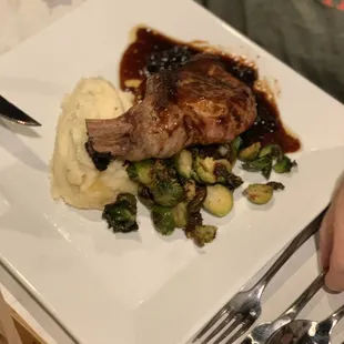 Blueberry Pork Chop