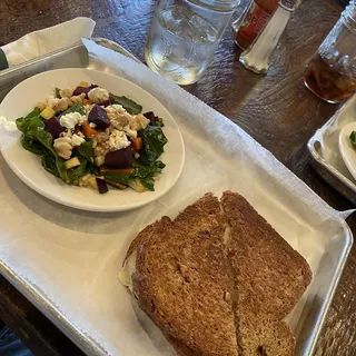 Small Portion of Roasted Root Veggie Salad
