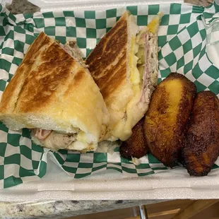 Cuban and sweet plantains.