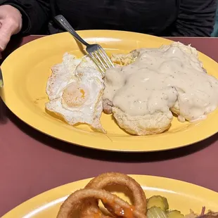 Biscuits and gravy