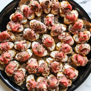 Beef Tenderloin Crostini