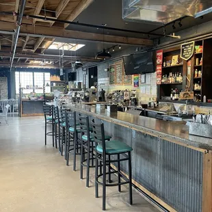 Inside bar and coffee