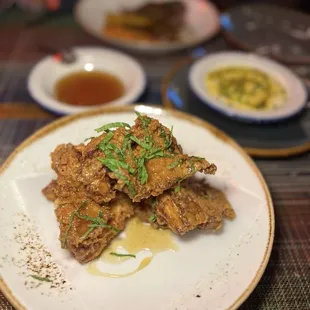 Fried Chicken and dips