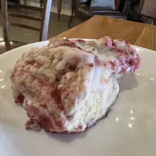 Raspberry scone