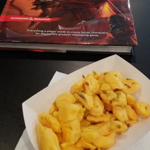 Jalapeno cheese curds (cold/unfried) and D&amp;D