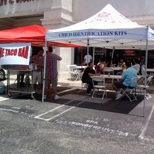 Grand opening for Farmers Insurance.