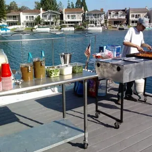 Self contained and portable to better serve your needs. Desert, park, home, or waterfront, we come to you.