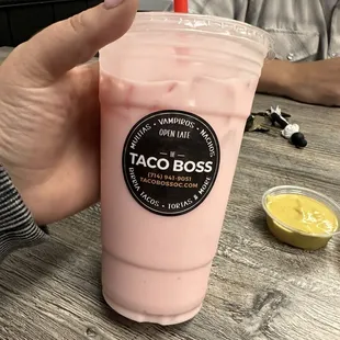 yummy fresa con cream