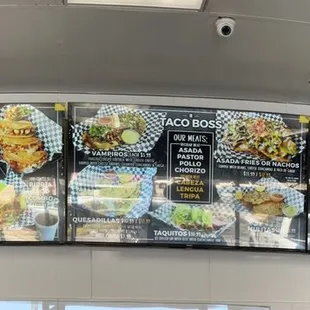Menu as of July 2024
