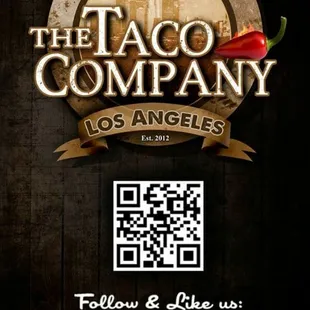 a qr code for the taco company