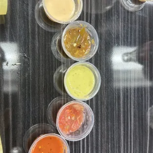 Salsa assortment