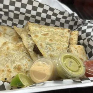 Ribeye quesadilla