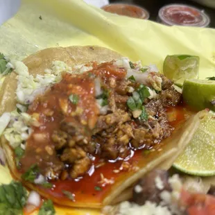 Chuletas with extra oil