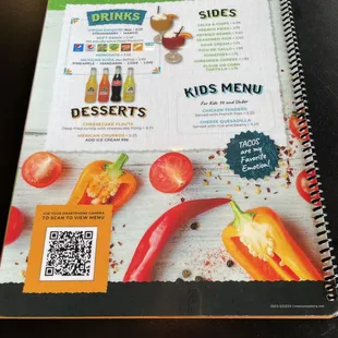 Taco Factory Menu pg. 3