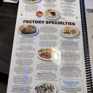 ramen and noodles, menu